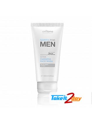 Oriflame North For Men Active Fairness Face Wash 150 Ml